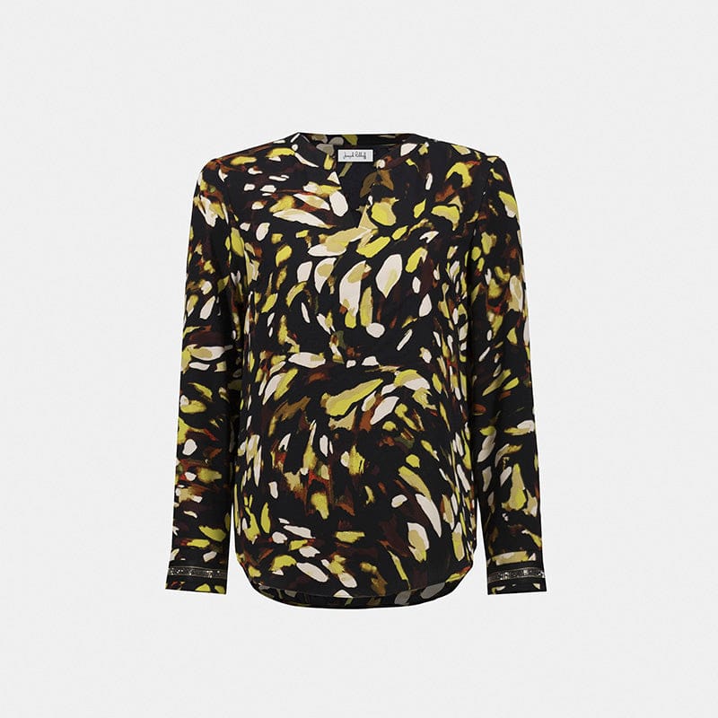 Blusa estampada abstracta – Joseph Ribkoff 253259