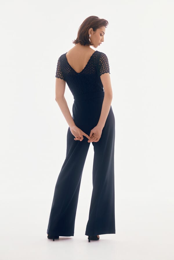Conjunto de Pantalón y Top de Encaje Joseph Ribkoff - 251715