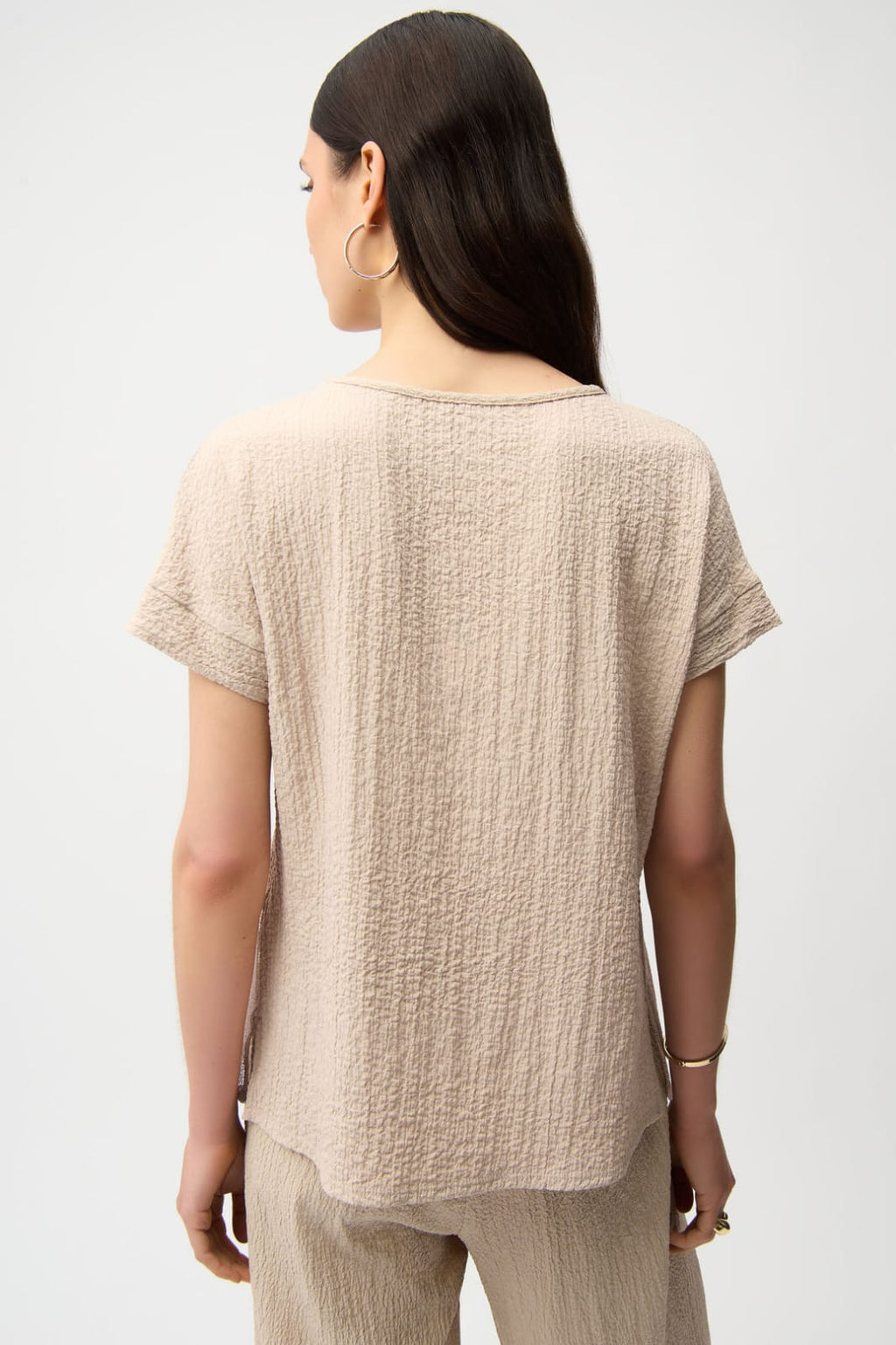 Blusa Texturizada Beige – Joseph Ribkoff 261247