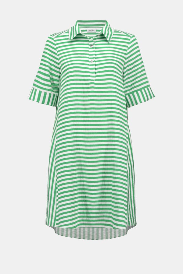 Vestido Camisero Rayado Verde – Joseph Rribkoff 262175