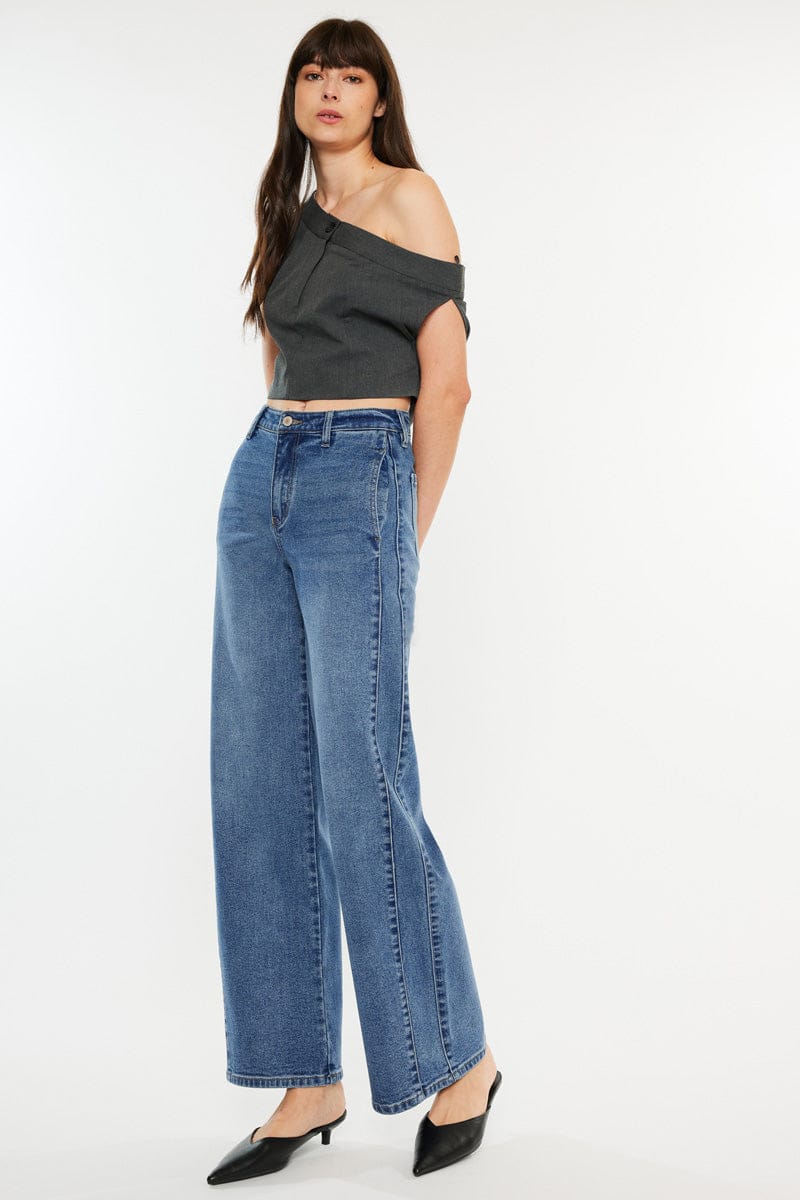 Jean Wide Leg Azul – Estilo Contemporáneo 3