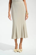 Falda Midi Champagne - Joseph Ribkoff 261748