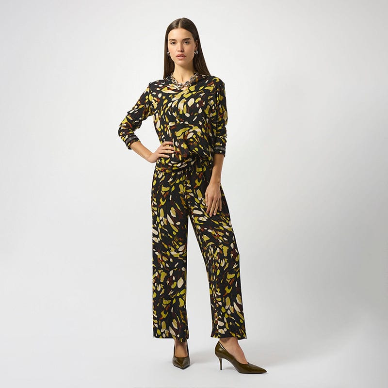 Pantalón Abstract Olive Mix – Joseph Ribkoff 253247