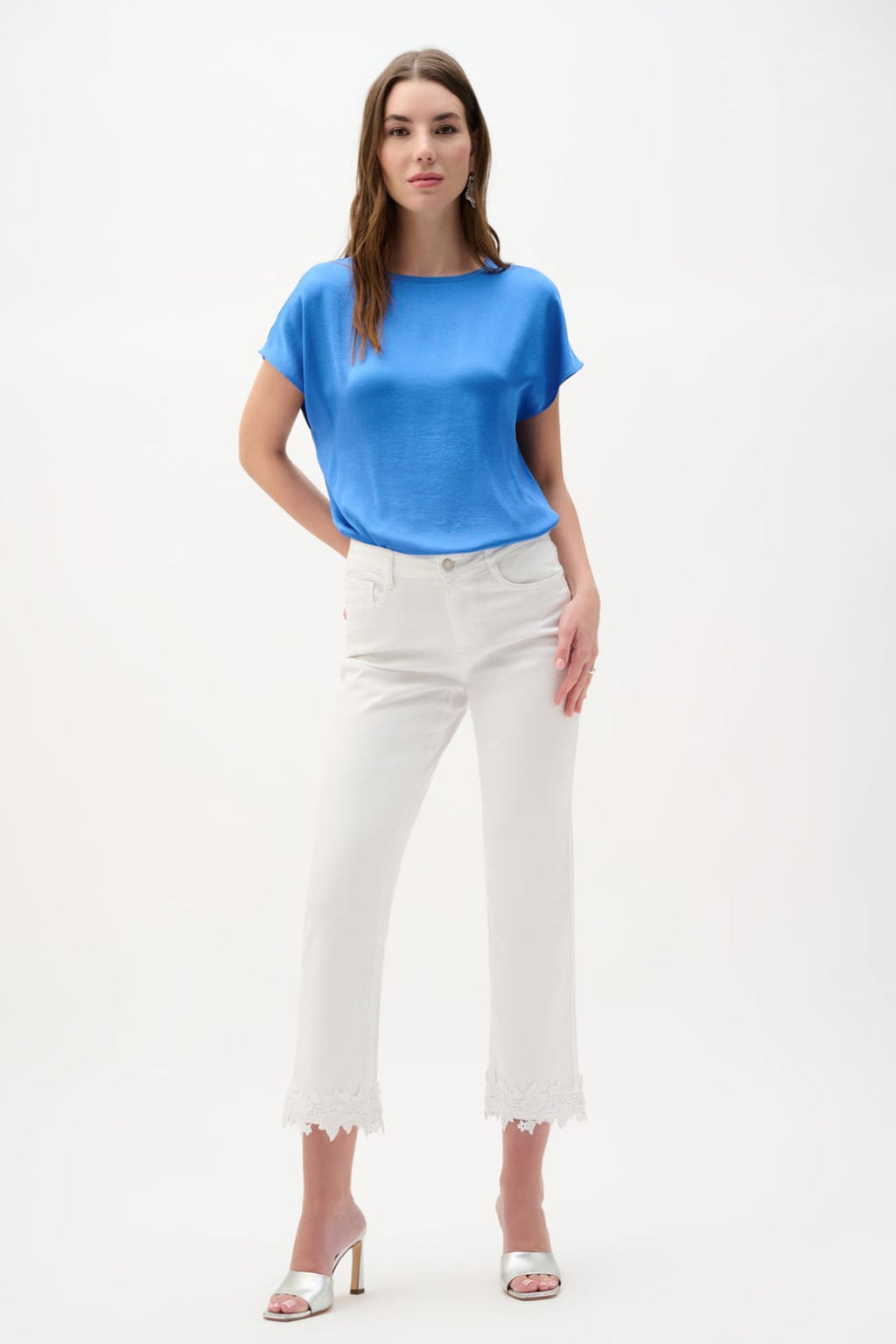 Blusa Básica Azul Cielo – Joseph Ribkoff 262189