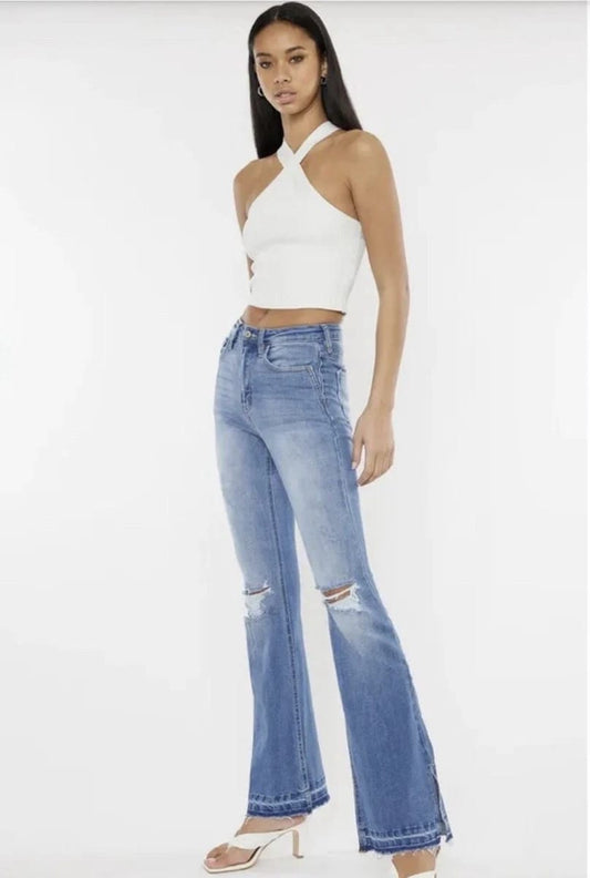 Jeans Flare Denim Light – Premium Fit 01