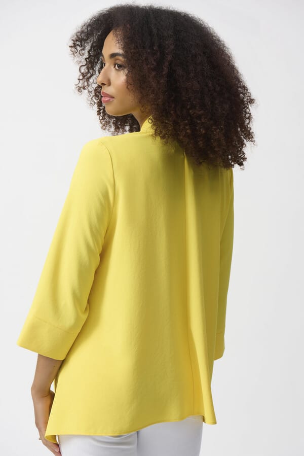 Blazer Amarillo con Cierre de Broche – Joseph Ribkoff 251101