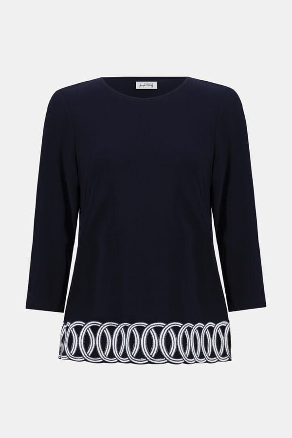 Blusa Azul Marino Joseph Ribkoff - 261069