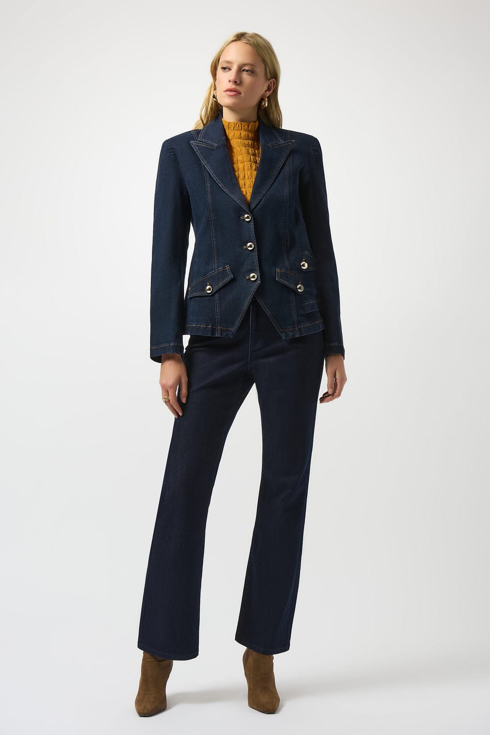 Saco Denim Azul Oscuro – Joseph Ribkoff 253982