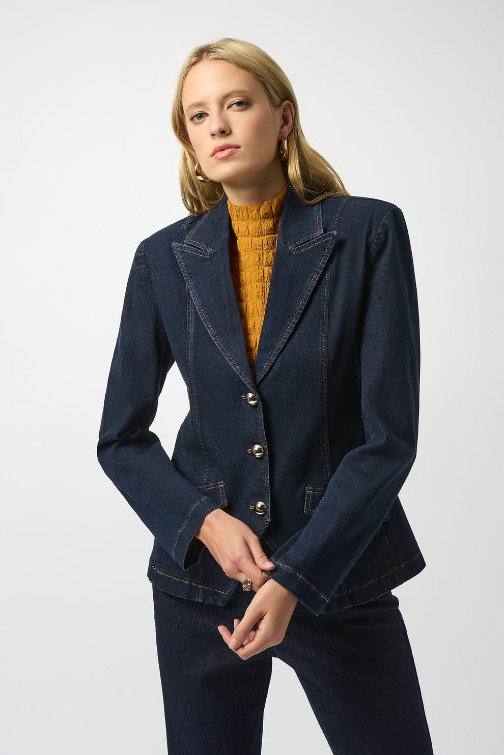 Saco Denim Azul Oscuro – Joseph Ribkoff 253982