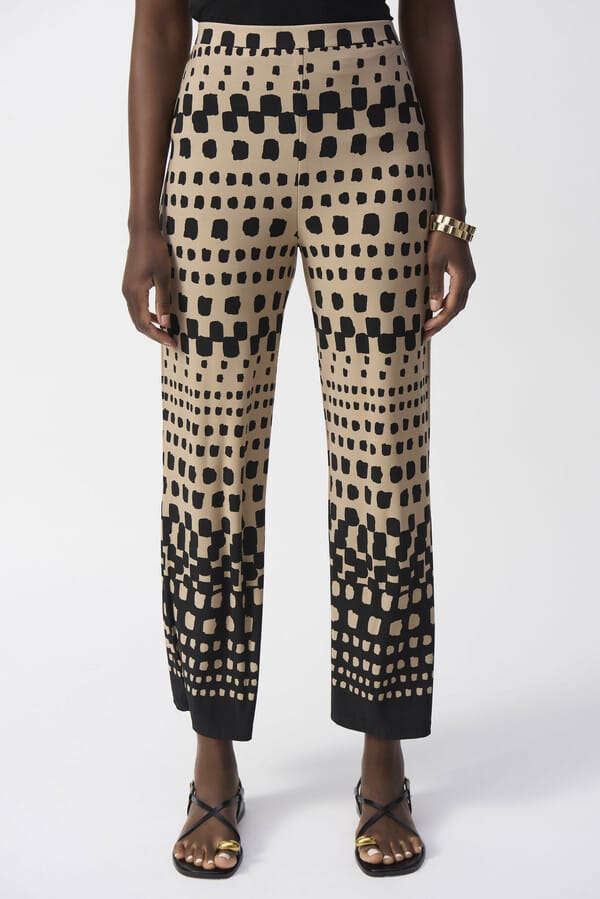 Pantalón Palazzo Geométrico - Joseph Ribkoff 251188