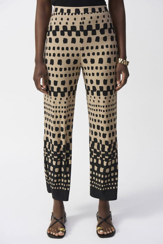 Pantalón Palazzo Geométrico - Joseph Ribkoff 251188