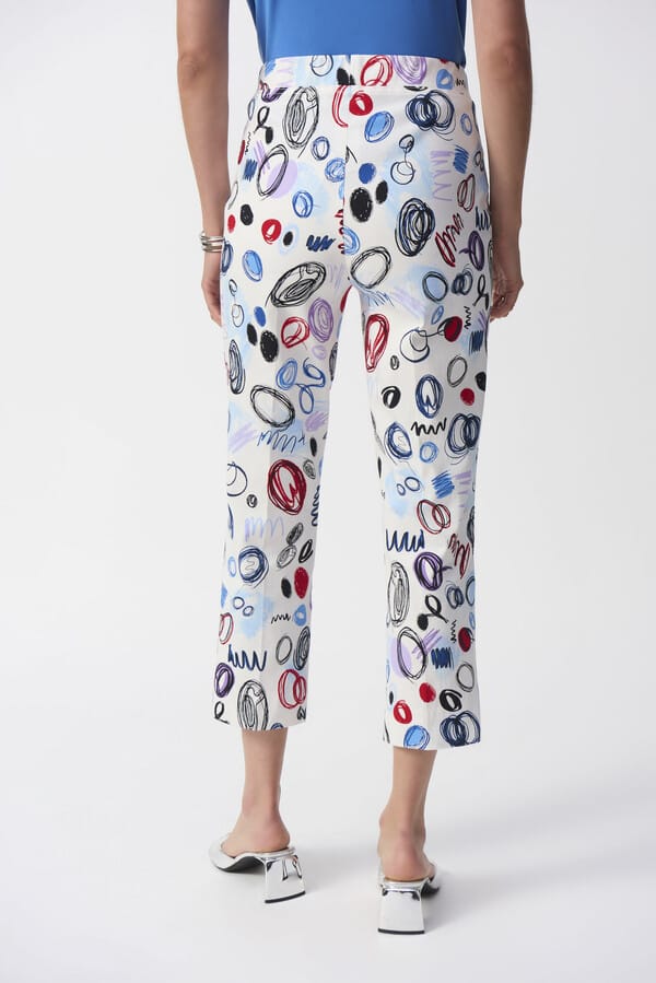 Pantalones Abstract Prints - Joseph Ribkoff 251221