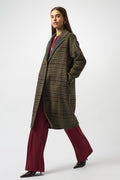 Abrigo Estampado Cuadros- Joseph Ribkoff 253946