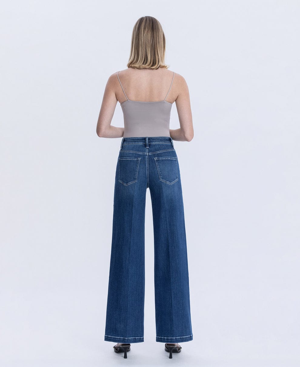 Jean Wide Leg Azul Clásico – Silueta Elegante y Versátil