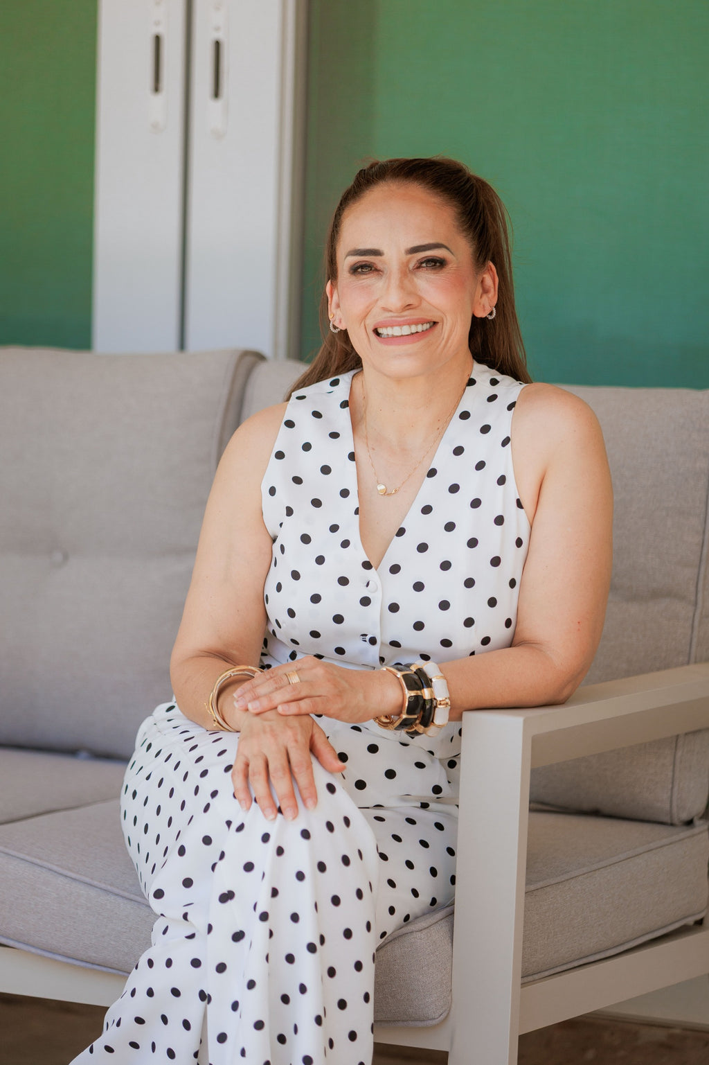 TOP POLKA DOT CHIC- GRACIA