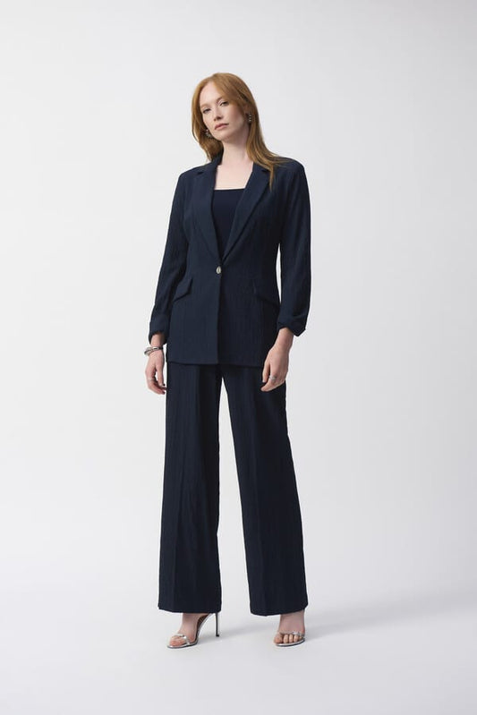 Blazer Azul Marino con Textura-Joseph Ribkoff 251082