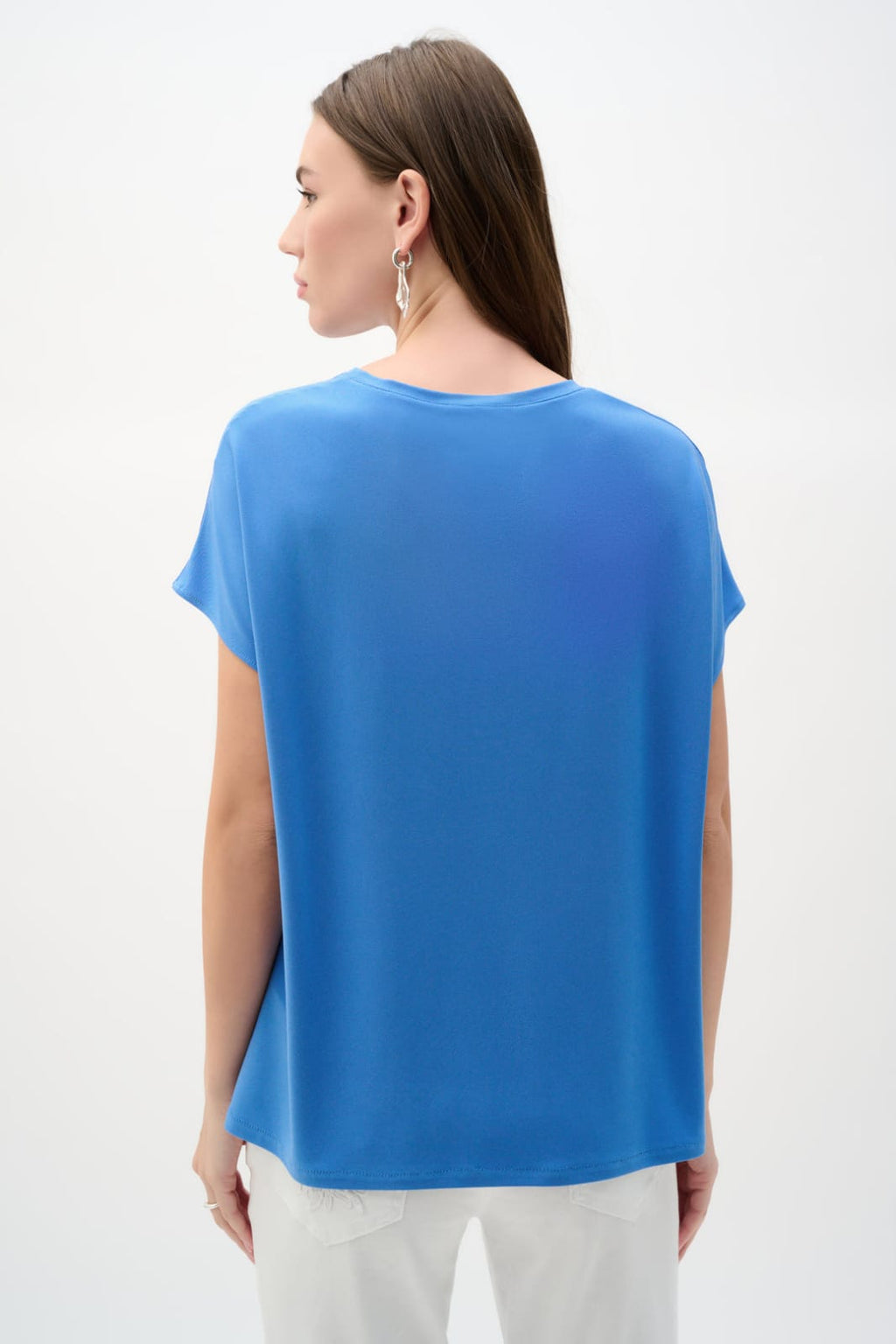 Blusa Básica Azul Cielo – Joseph Ribkoff 262189