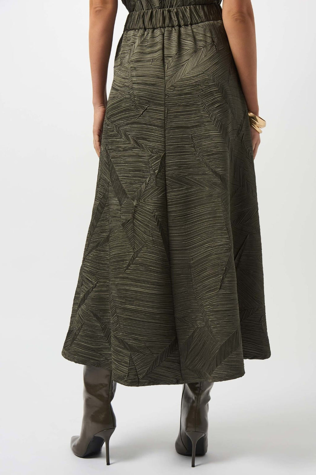 Falda midi con textura en relieve – Joseph Ribkoff 253248