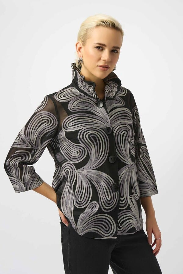 Blusa Flow Black – Joseph Ribkoff 253949