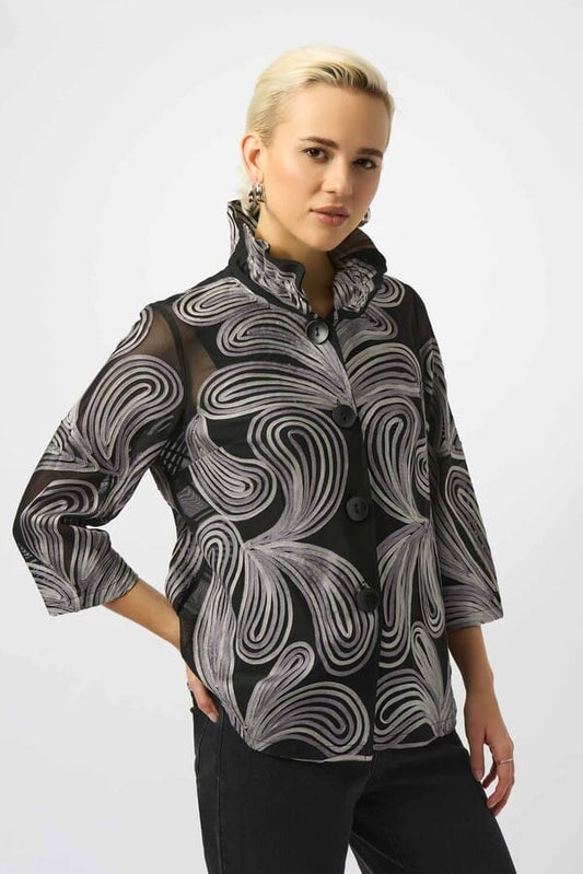 Blusa Flow Black – Joseph Ribkoff 253949