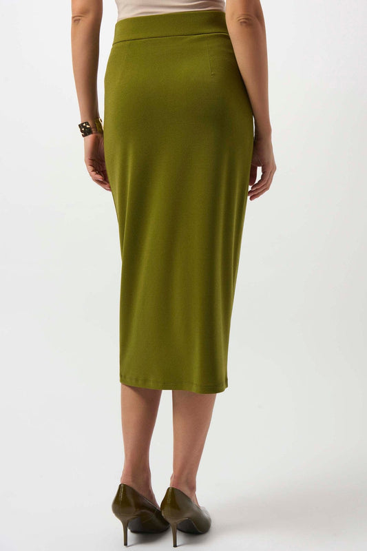 Falda Midi Olive Elegance – Joseph Ribkoff 253262