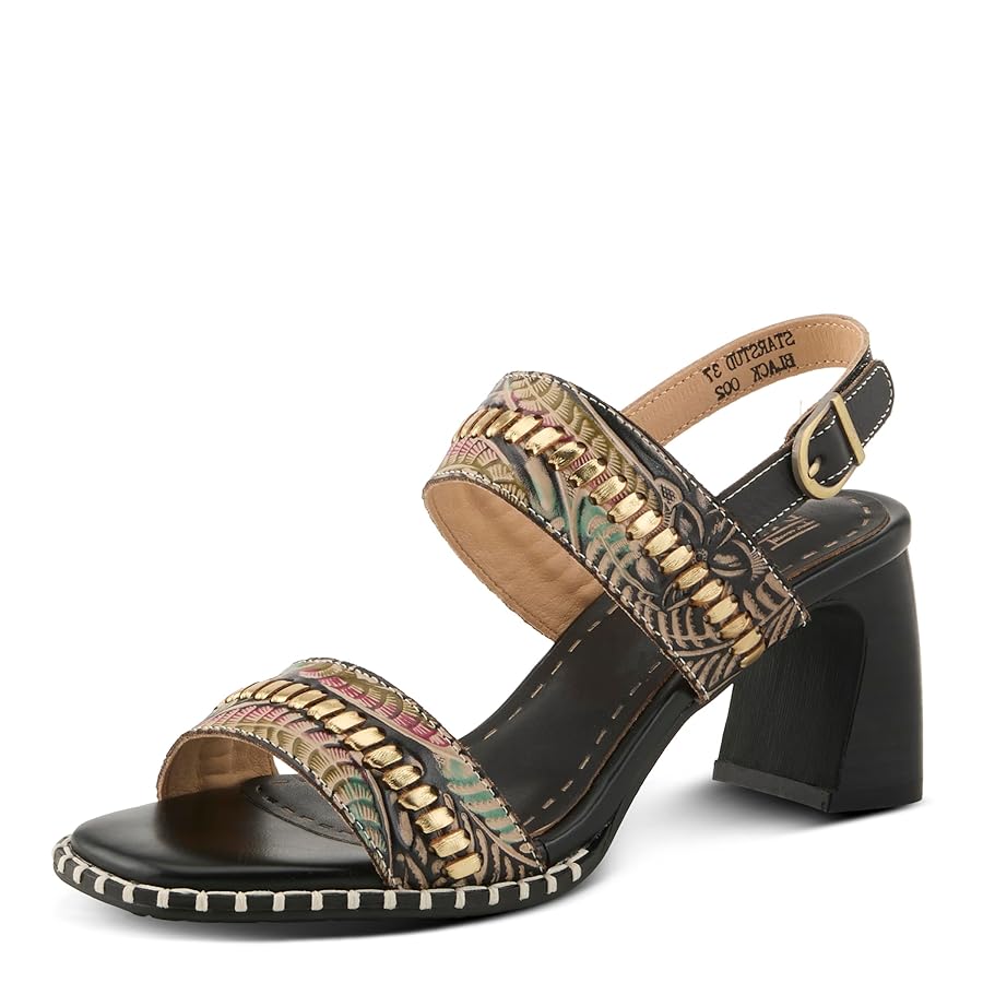 🌺 Sandalias de Tacón Artesanales – Tacones Starstud