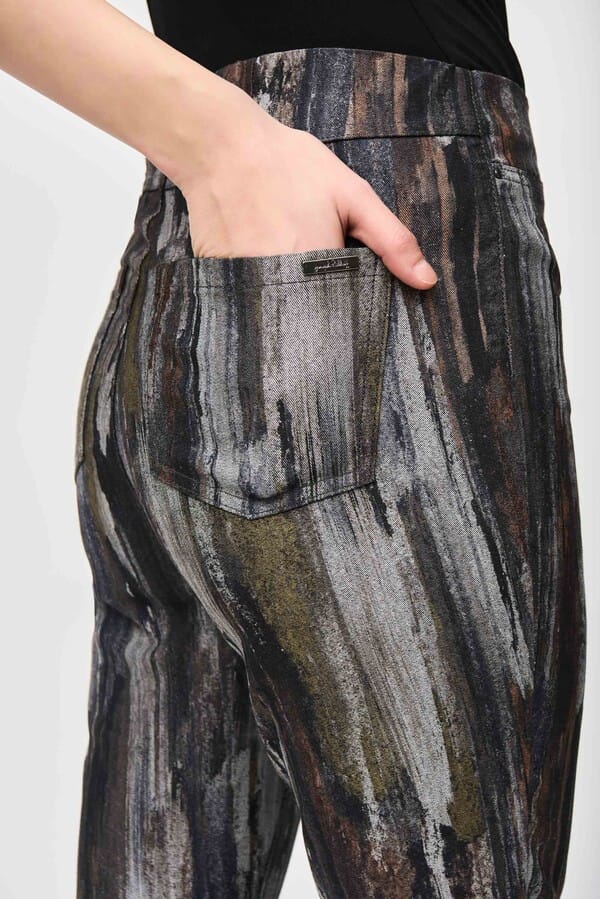 Jean Estampado Abstracto – Elegancia Vanguardista