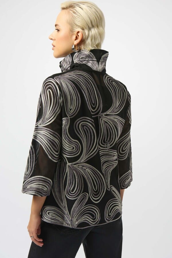 Blusa Flow Black – Joseph Ribkoff 253949
