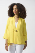 Blazer Amarillo con Cierre de Broche – Joseph Ribkoff 251101