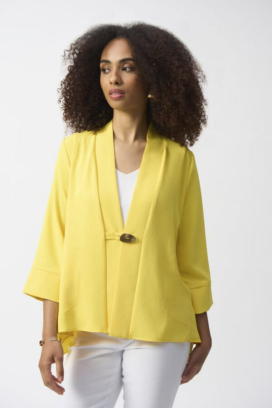 Blazer Amarillo con Cierre de Broche – Joseph Ribkoff 251101