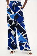 Pantalón Palazzo Estampado Azul – Joseph Ribkoff 262155