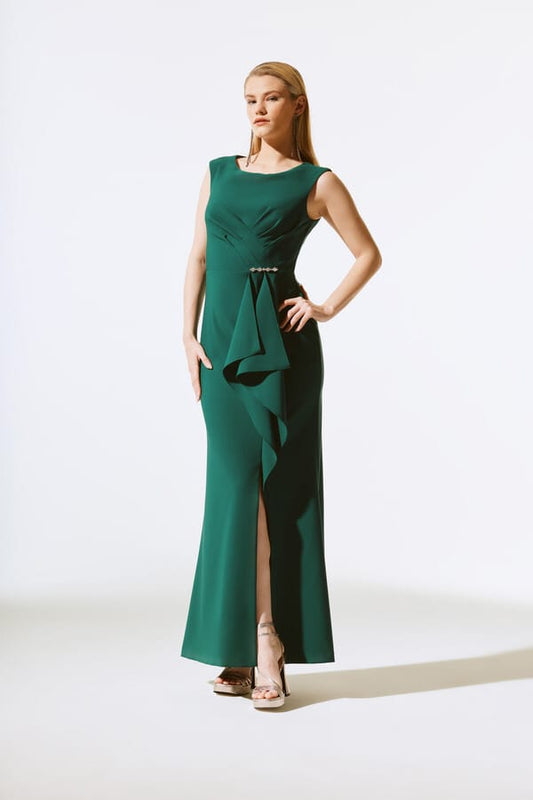 Vestido Largo Verde Esmeralda - 243703