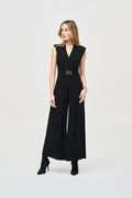 Jumpsuit Elegante con Hebilla Dorada Joseph Ribkoff - 243284