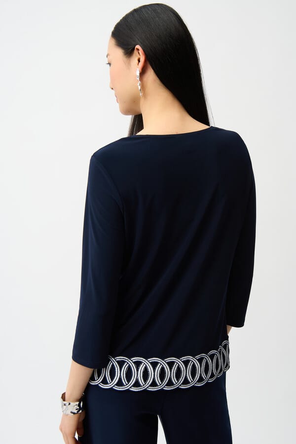 Blusa Azul Marino Joseph Ribkoff - 261069