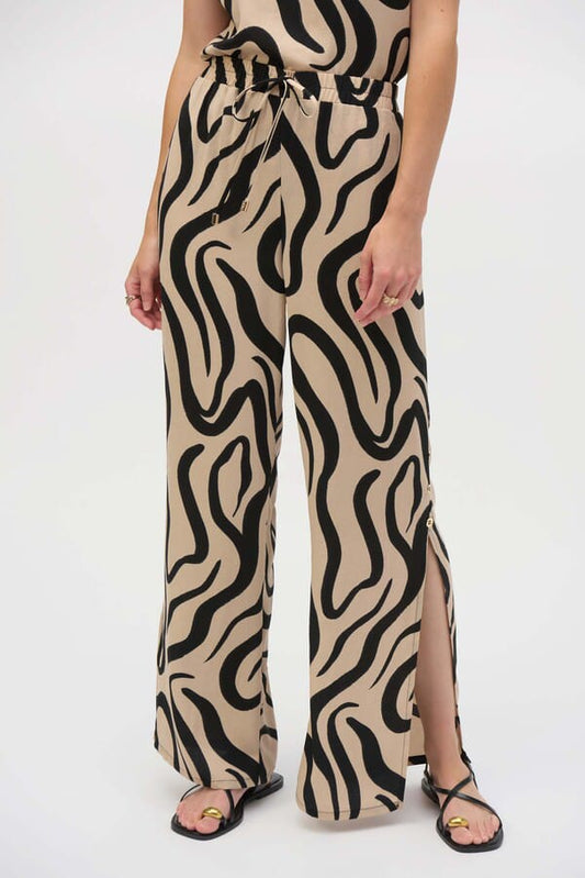 Pantalón Abstract Beige – Joseph Ribkoff 252178