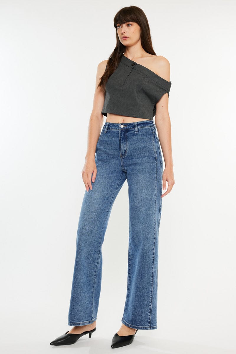 Jean Wide Leg Azul – Estilo Contemporáneo 3
