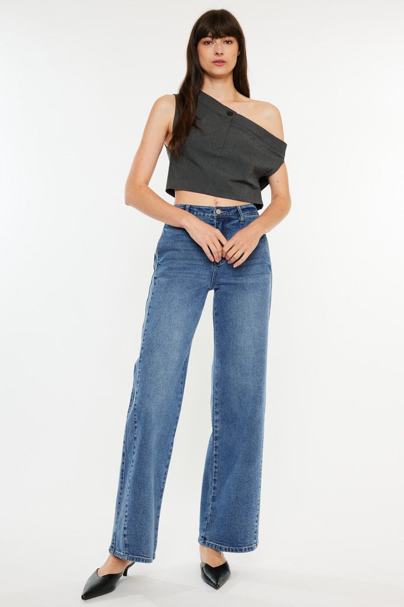 Jean Wide Leg Azul – Estilo Contemporáneo 3