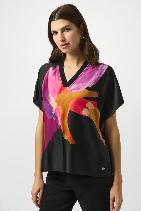 Blusa Abstract Black – Edición Artística 253922