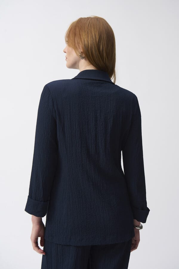 Blazer Azul Marino con Textura-Joseph Ribkoff 251082
