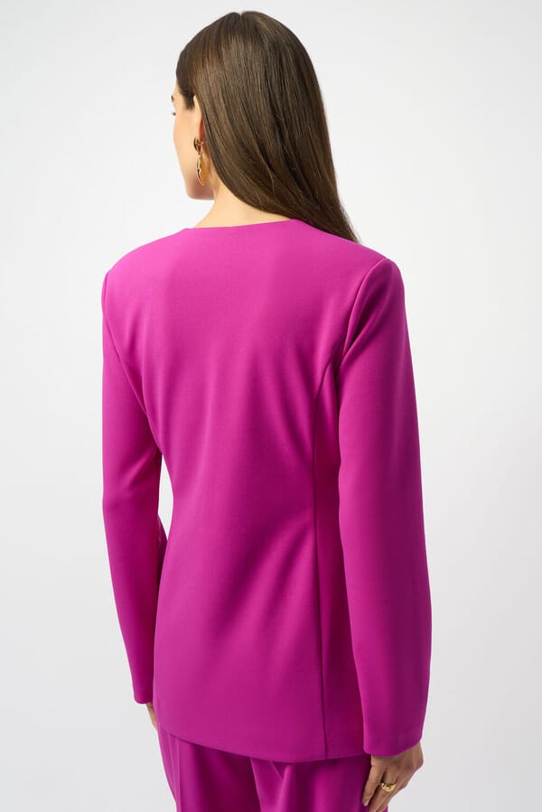 Blazer fucsia con botones dorados - Joseph Ribkoff 253208
