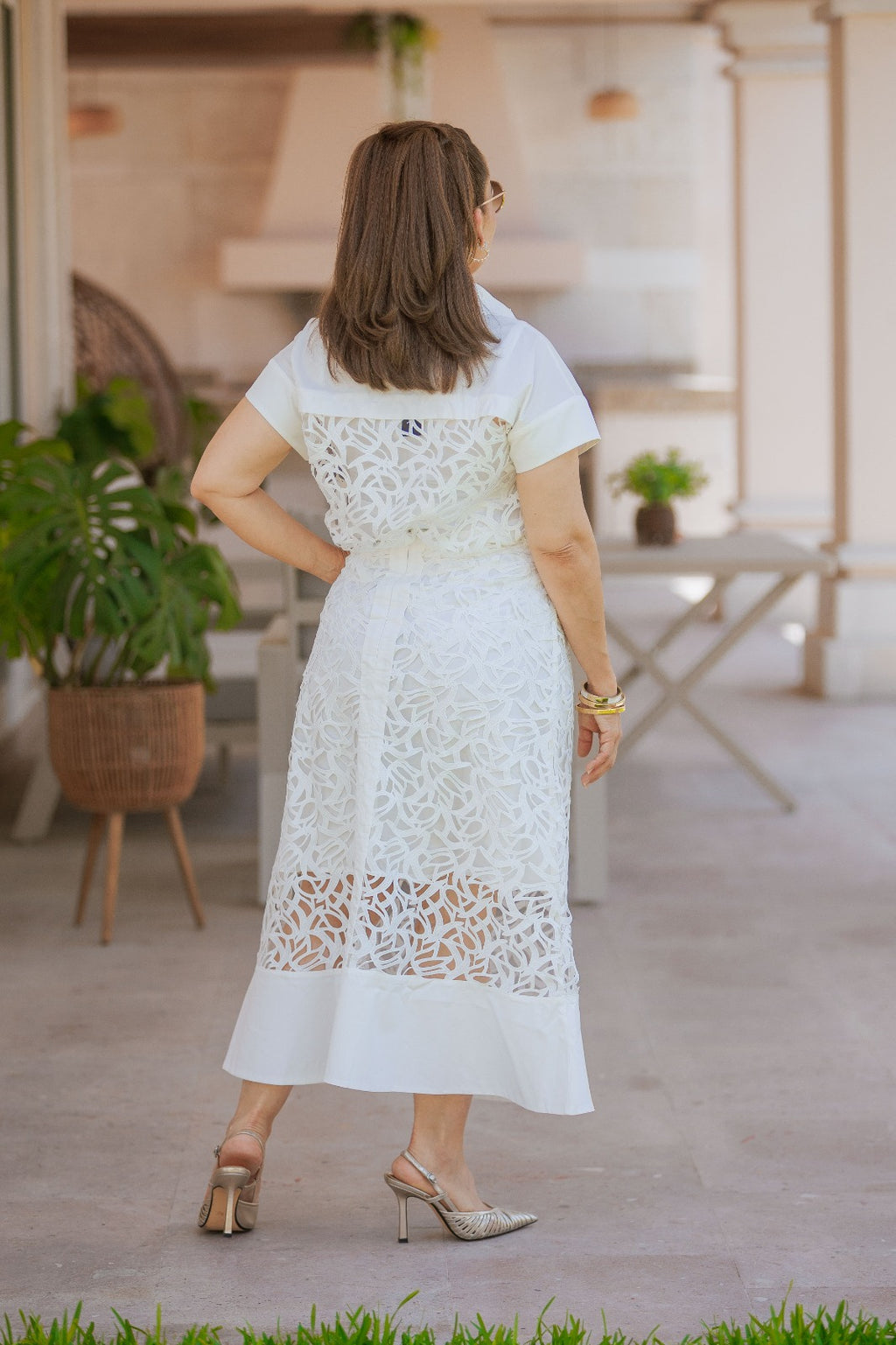 Falda Encaje Imperial- Gracia