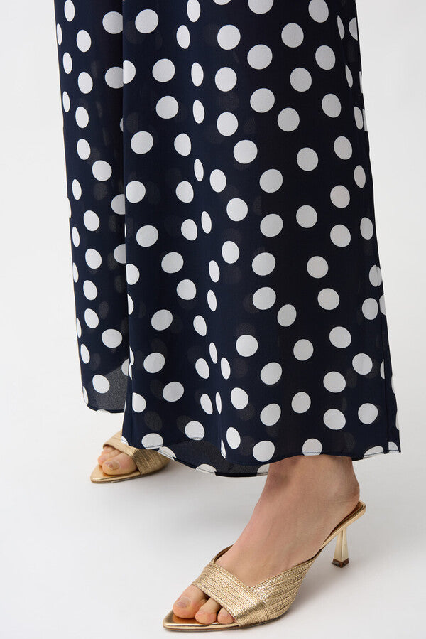 Pantalón Wide Leg Lunares  – Joseph Ribkoff 261305