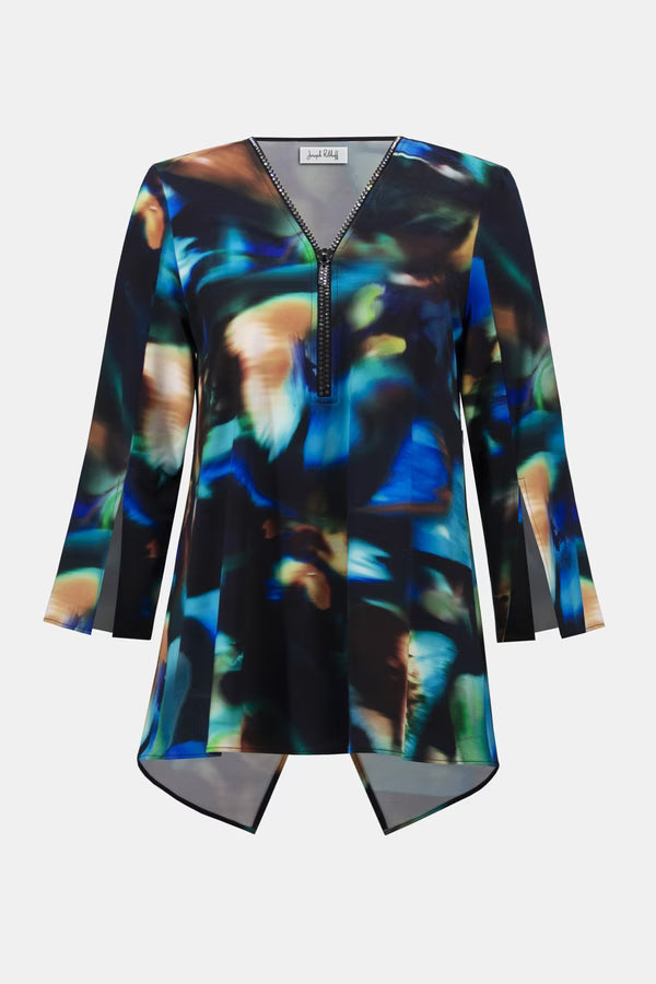 Blusa Estampada Abstracta – Joseph Ribkoff 254204