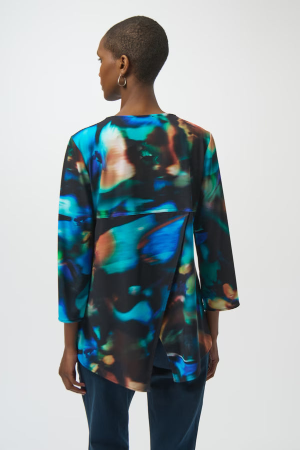 Blusa Estampada Abstracta – Joseph Ribkoff 254204