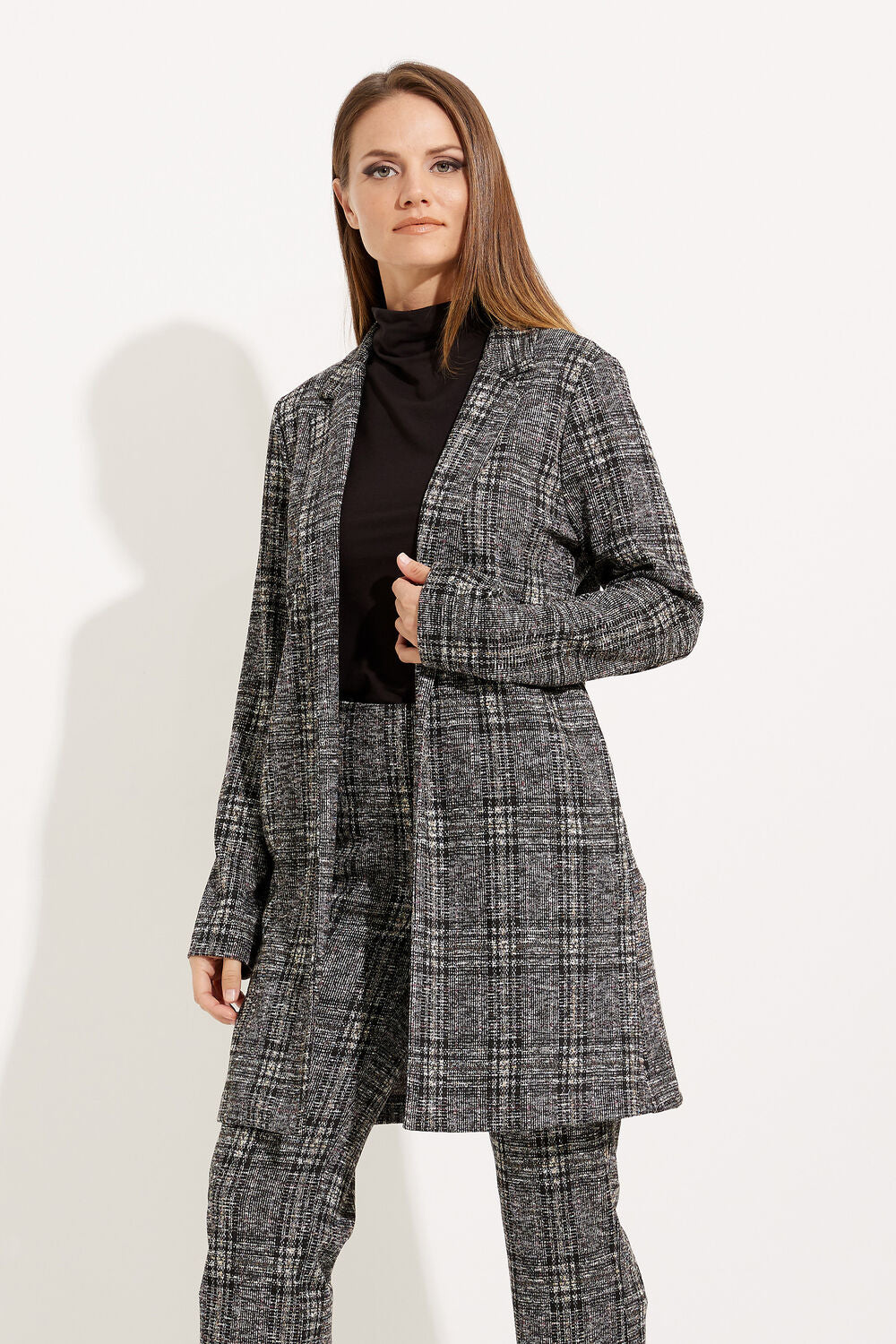 Blazer Largo Gray Check – Joseph Ribkoff 233142