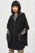Chaleco Acolchado Black Oversize – Joseph Ribkoff 243906