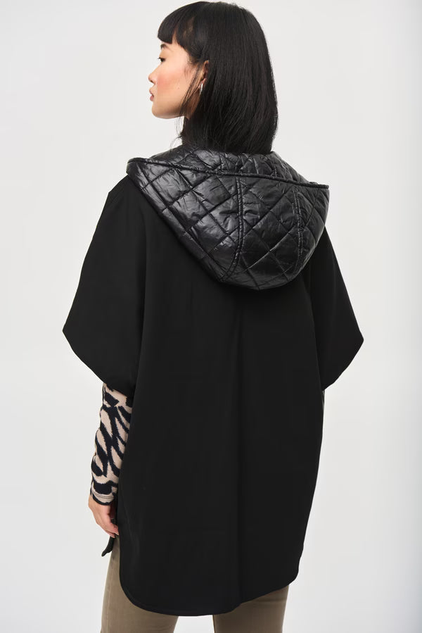 Chaleco Acolchado Black Oversize – Joseph Ribkoff 243906