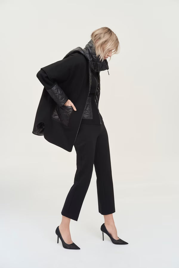 Chaleco Acolchado Black Oversize – Joseph Ribkoff 243906