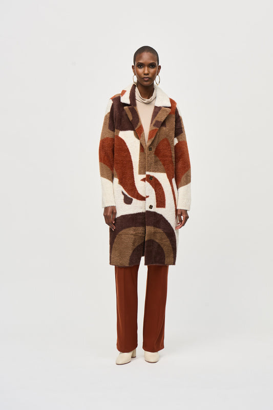 Abrigo Cinnamon Multi – Joseph Ribkoff  243928