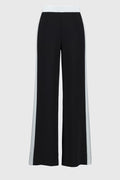 Pantalón Wide Leg Negro con Contraste – Joseph Ribkoff 251059